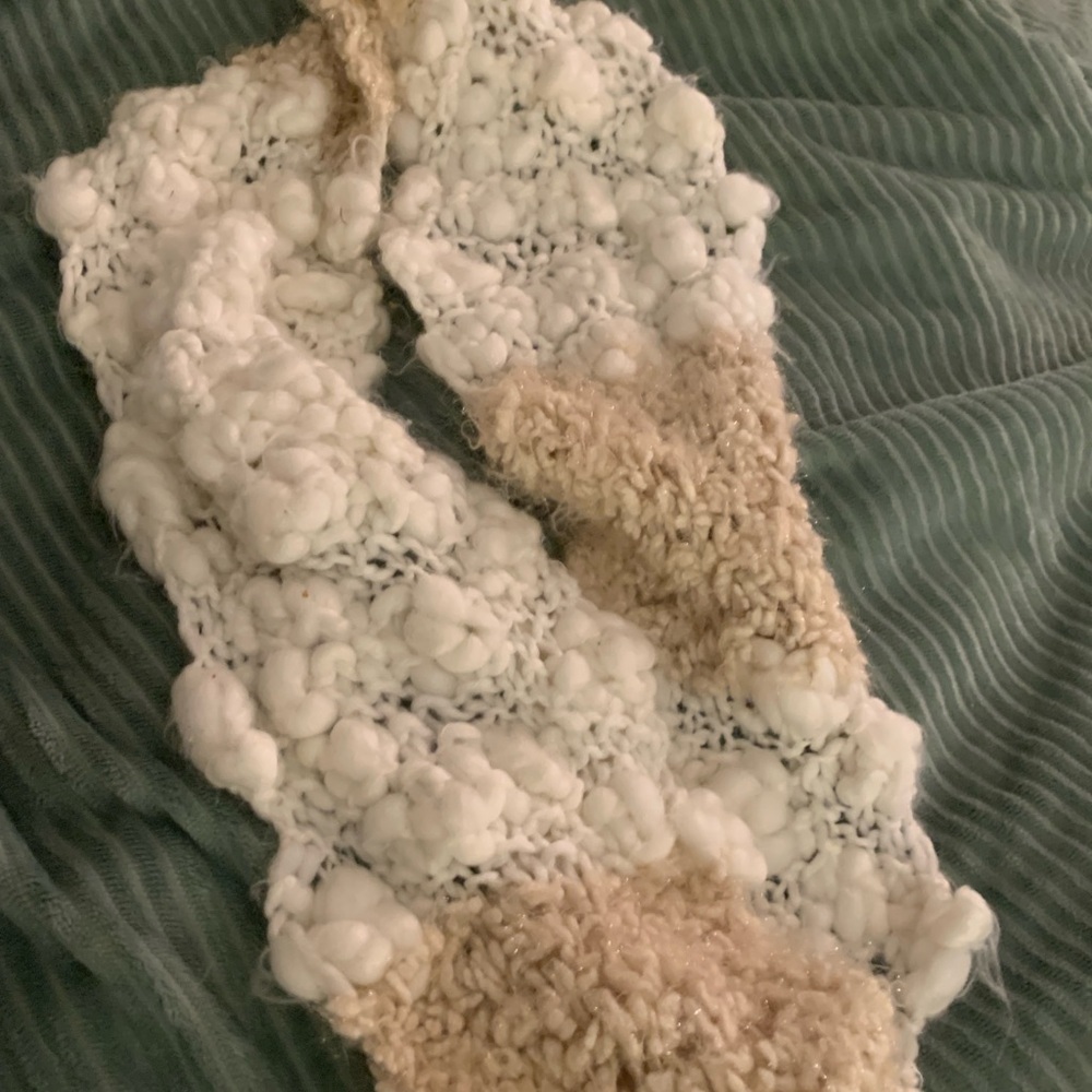 Cozy Textured Knit Scarf